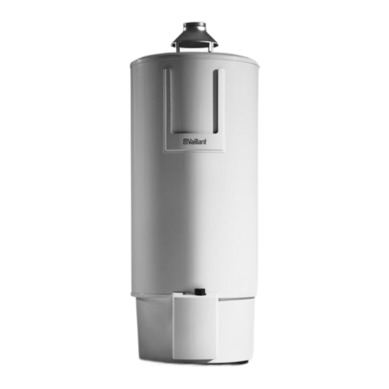 Vaillant atmoSTOR VGH classic Manual De Uso Y Instrucciones De Instalación