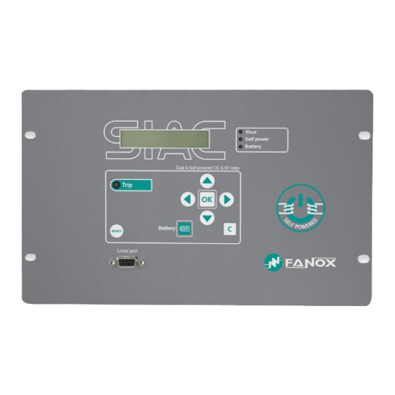 Fanox SIA-C Manual Del Usuario