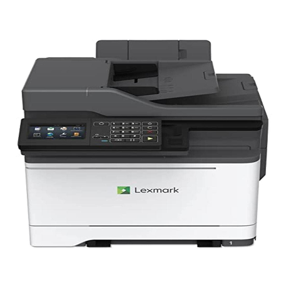 Lexmark CX522de Guia Del Usuario