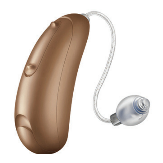 Sonova Unitron Discover Moxi Fit 9 Guia Del Usuario