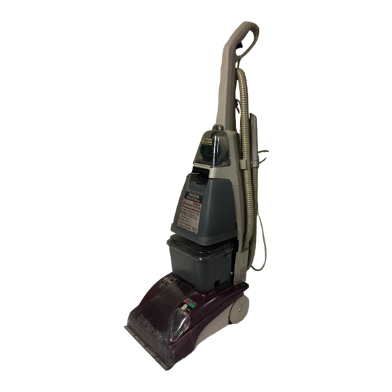 Hoover SteamVac Ultra Manuales