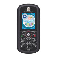 Motorola C261 Manual Del Usuario