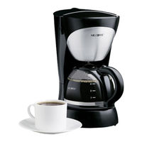 Mr Coffee EC4 Manual De Usuario