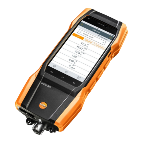 testo 300 Guía Rápida
