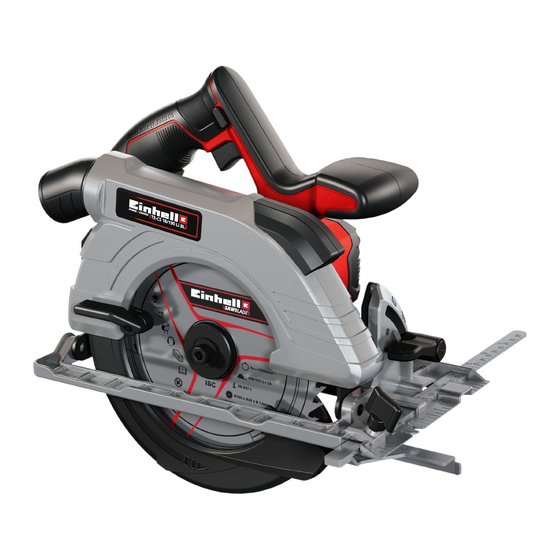 EINHELL TP-CS 18/190 Li BL - Solo Manual De Instrucciones Original