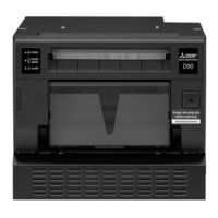 Mitsubishi Electric CP-D90DW Manual De Instrucciones