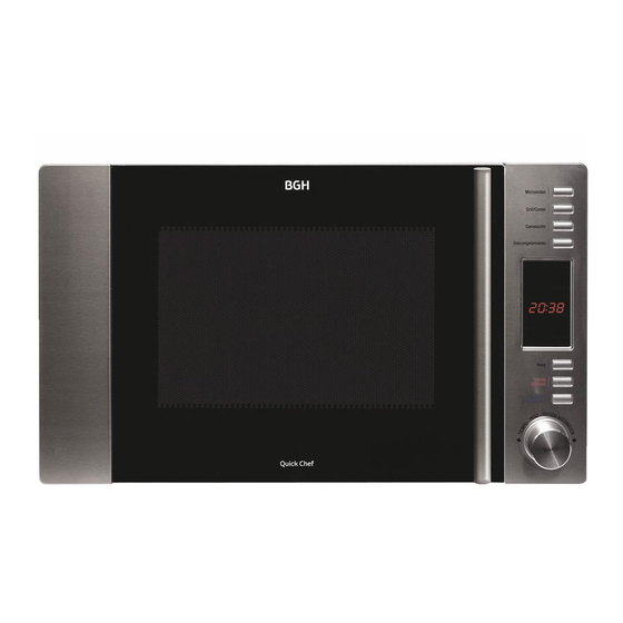 BGH Quick Chef B330DSS Manual De Instrucciones