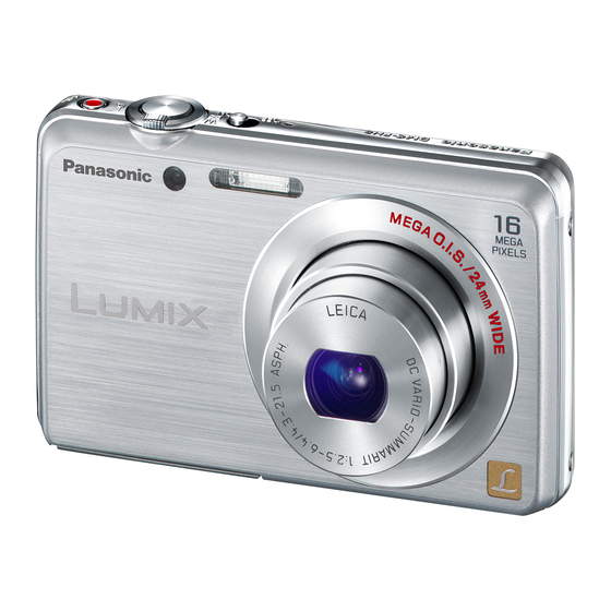 Panasonic Lumix DMC-FH6 Manuales