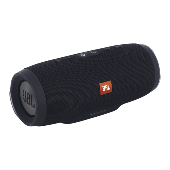 Harman JBL CHARGE 3 Guia De Inicio Rapido
