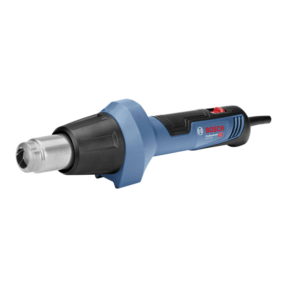 Bosch GHG 20-60 Professional Manuales