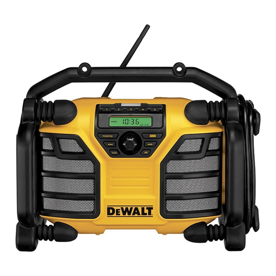 DeWalt DCR016 Manuales