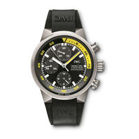 iwc AQUATIMER CHRONO-AUTOMATIC Instrucciones De Manejo