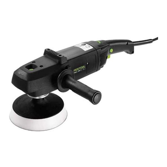 Festool POLLUX 180 E Manual De Instrucciones