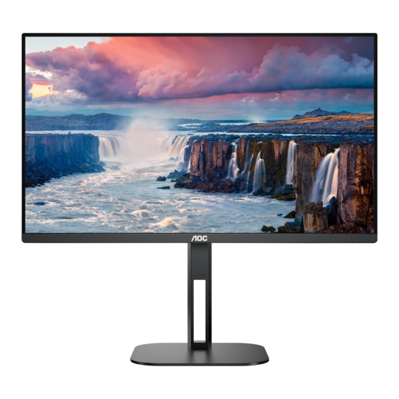 AOC Q27V5C/BK Manual Del Usuario