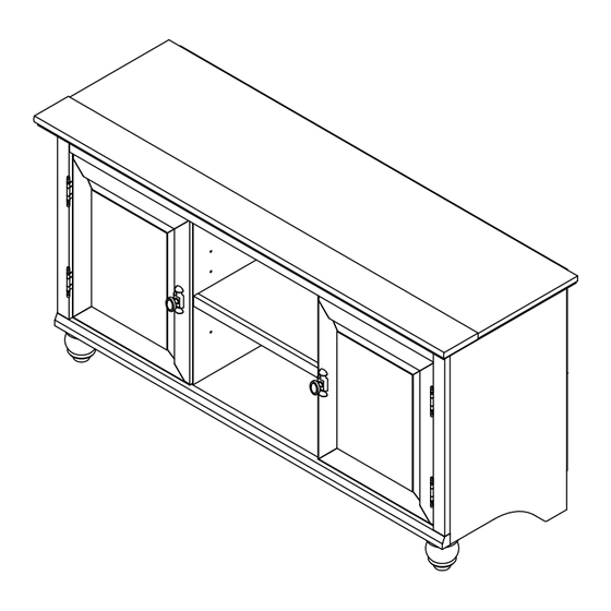 Sauder Entertainment Credenza 415979 Manual De Instrucciones