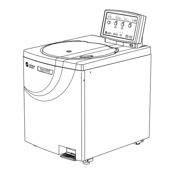 Beckman Coulter Avanti J-26S XP Instrucciones De Uso