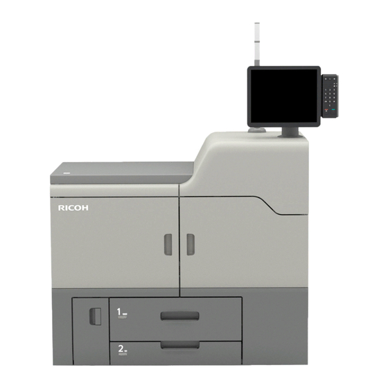 Ricoh Pro C7200 Instrucciones De Uso