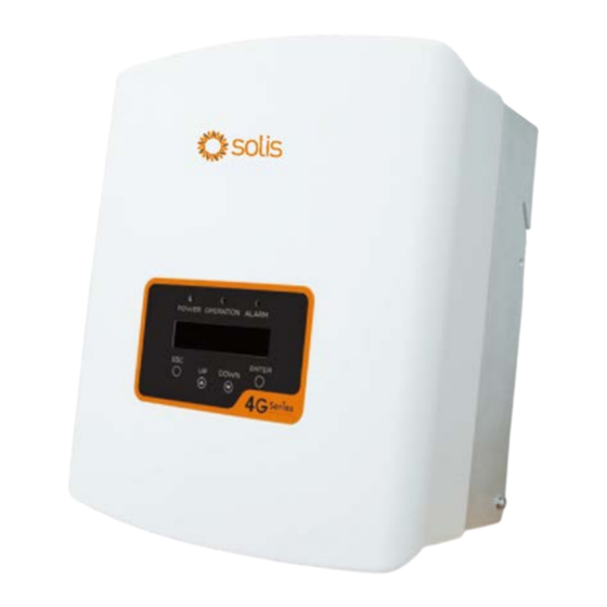 SOLIS 4G Mini Manual De Instalación Y Funcionamiento