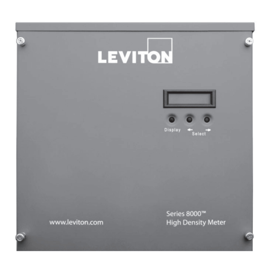 Leviton VerifEye 8000 Serie Guia De Inicio Rapido