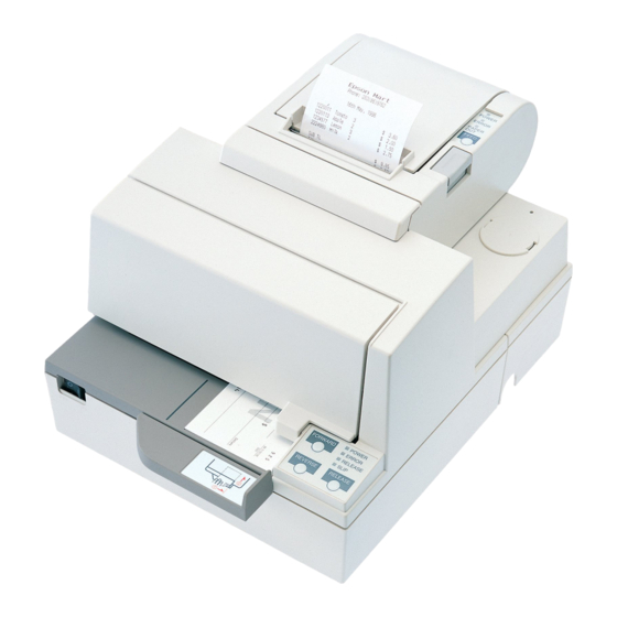 Epson TM-H5000II Manual Del Usuario