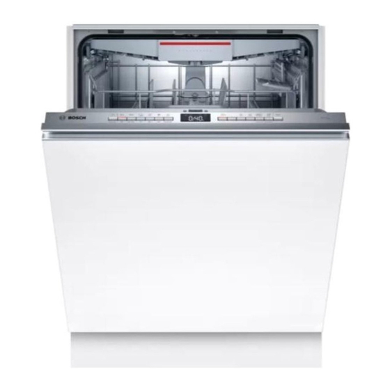 Bosch SGV4HVX31E Manual De Usuario