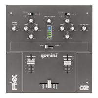 Gemini PMX-02 Manual Del Operador