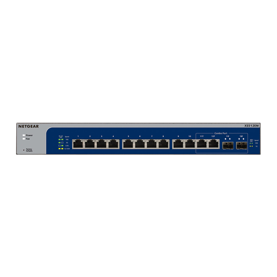 NETGEAR XS512EM Instrucciones De Instalación
