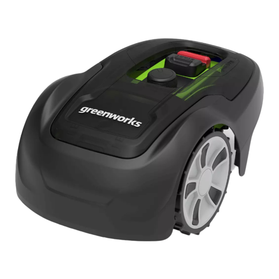 GreenWorks Optimow 4 Manual Del Operario