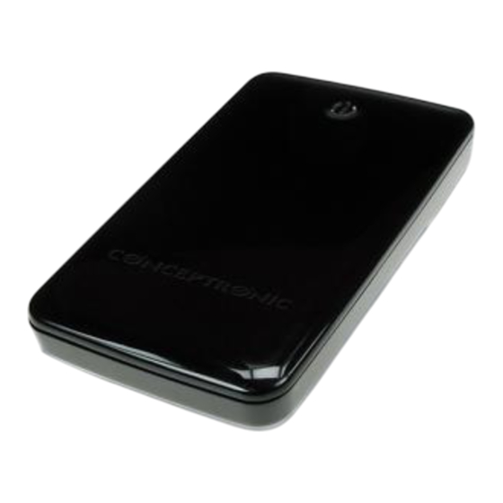Conceptronic CHD3DU Serie Guia De Inicio Rapido