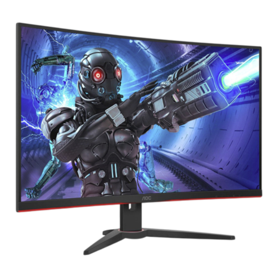 AOC C32G2ZE Manual Del Usuario