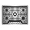 Frigidaire FPGC3677RS - Manual profesional de la cocina a gas de 36" con plancha