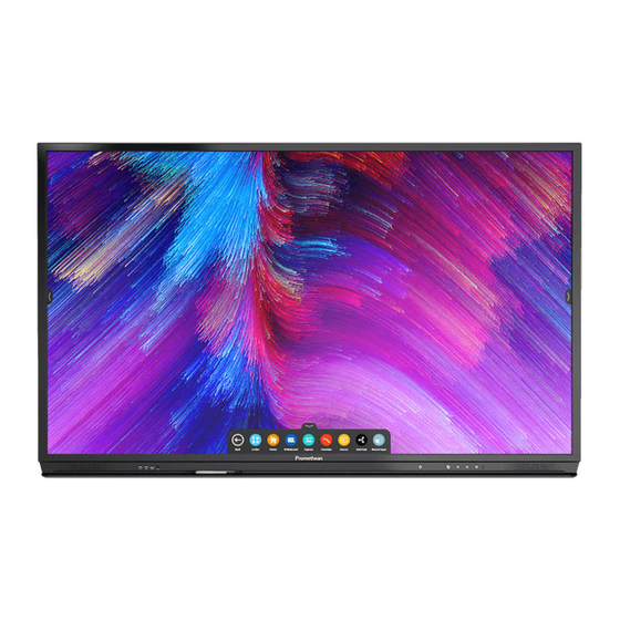 promethean ActivPanel AP7-U65 Manual De Uso