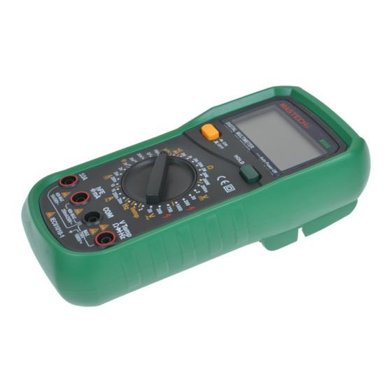 Mgl Mastech MY64 Guia De Inicio Rapido