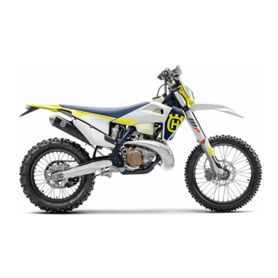Husqvarna TE 250 Manual De Instrucciones