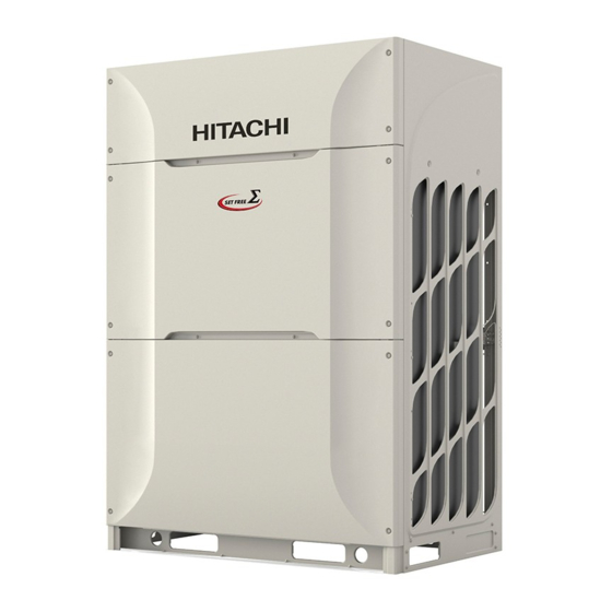 Hitachi SET FREE Serie Manual De Instrucciones