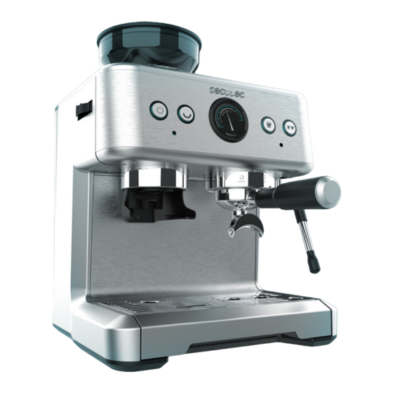 cecotec Power Espresso 20 Barista Maestro Manual De Instrucciones