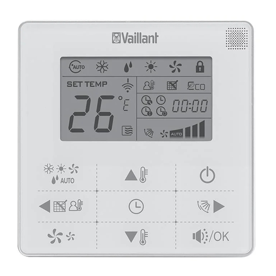 Vaillant VA 1-WC WK Instrucciones De Funcionamiento