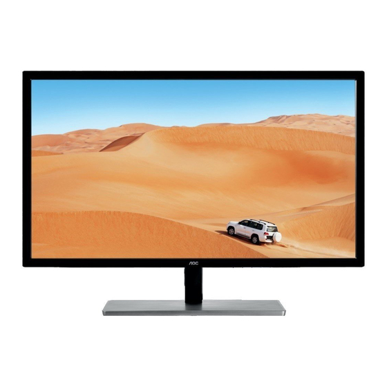 AOC Q3279VWF Manual Del Usuario