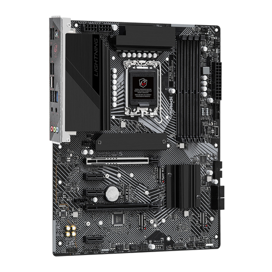 ASROCK Z790 PG Lightning/D4 Manual Del Usuario