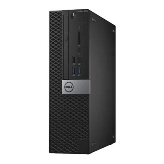 Dell OptiPlex 5055 Guia De Inicio Rapido