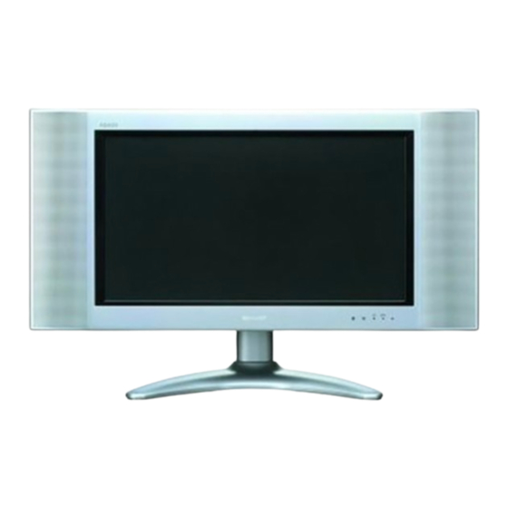 Sharp LC-22SV2E Manual De Manejo