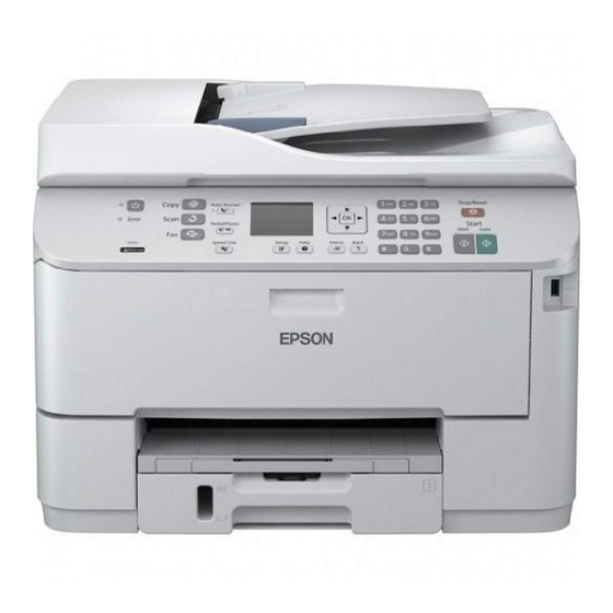 Epson WP-4511 Manual De Usuario