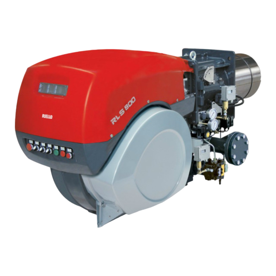 Riello RLS 800/M MX Instrucciones De Instalación, Uso Y Mantenimiento