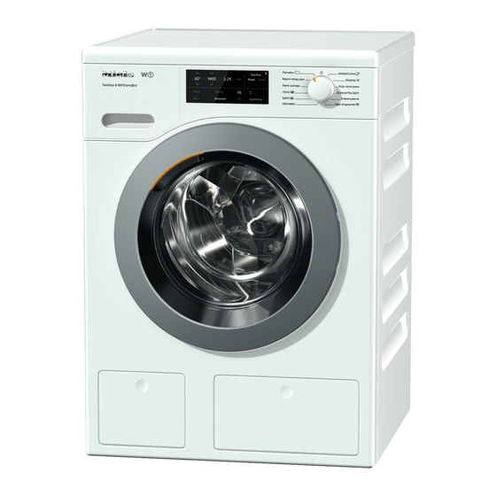 Miele WCE 660 Manuales