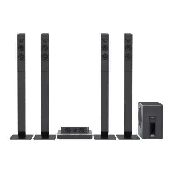 Panasonic SC-BTT885 Instrucciones De Funcionamiento