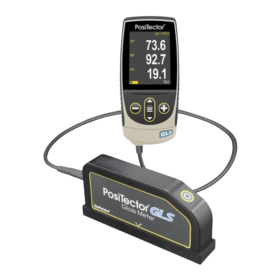 DeFelsko PosiTector GLS Manual De Instrucciones