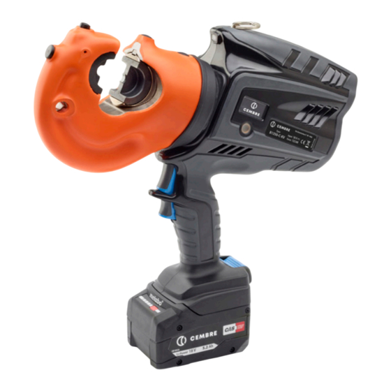 Cembre B1350-C-KV Manual De Uso Y Mantenimiento