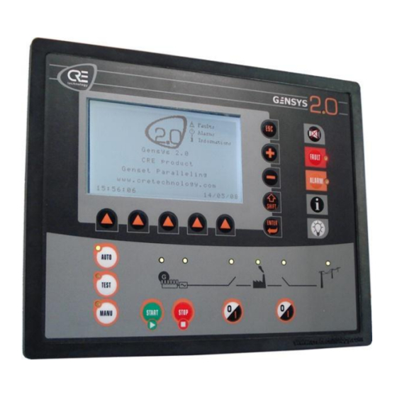 CRE Technology GENSYS 2.0 Guia De Inicio Rapido