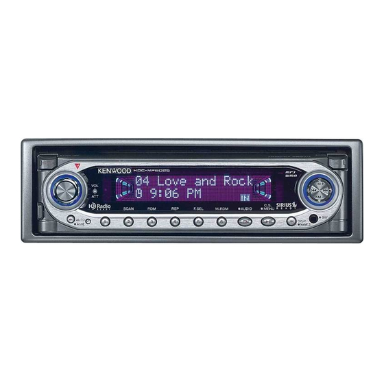 Kenwood KDC-X679 Manual De Instrucciones