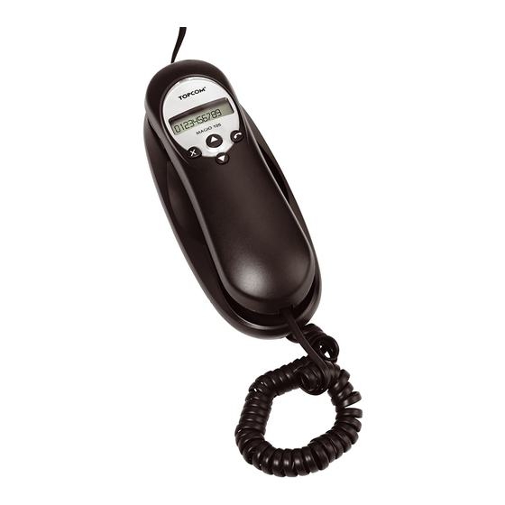 Topcom MAGIO 105 Manual De Usuario